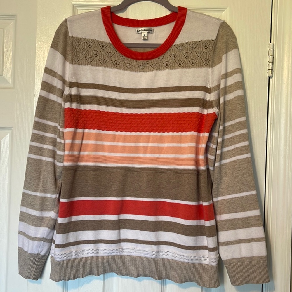 💜 Croft & Barrow Knit Sweater